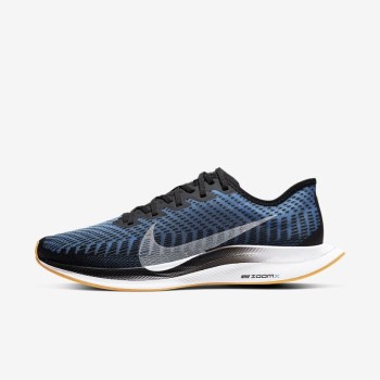 Nike Zoom Pegasus Turbo 2 - Férfi Futócipő - Fekete/Kék/Narancssárga/Fehér